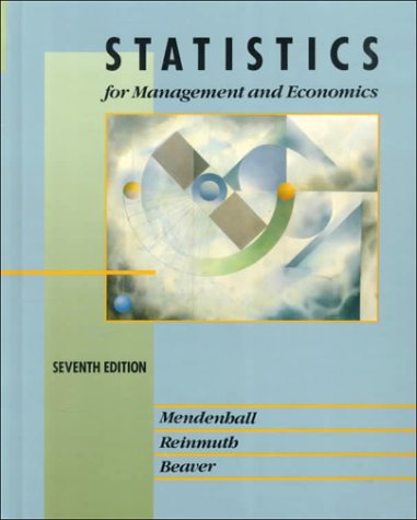 Statistics for Management and Economics,Used