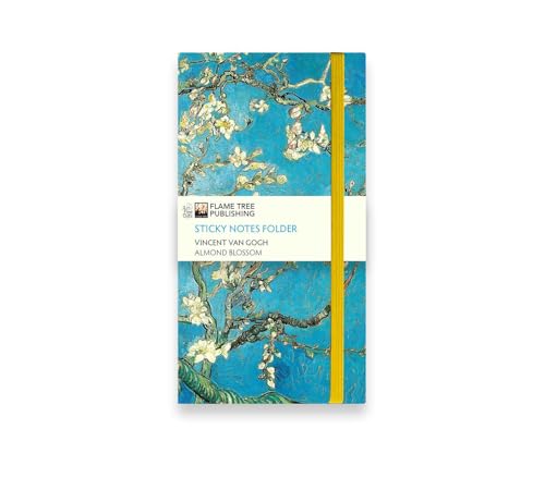 Vincent Van Gogh: Almond Blossom Flame Tree Sticky Notes Folder
