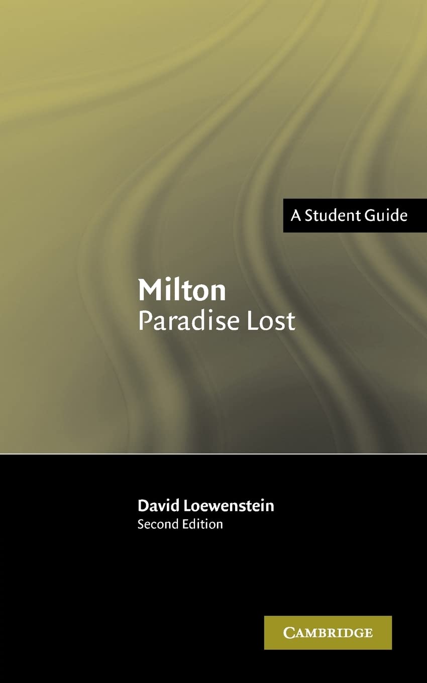 Milton: Paradise Lost (Landmarks of World Literature (New)),Used