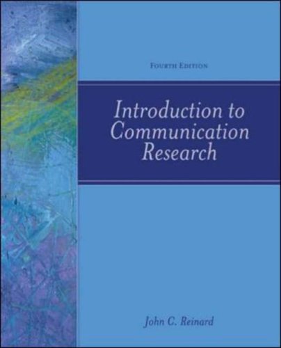 Introduction to Communication Research, 4th Edition,Used