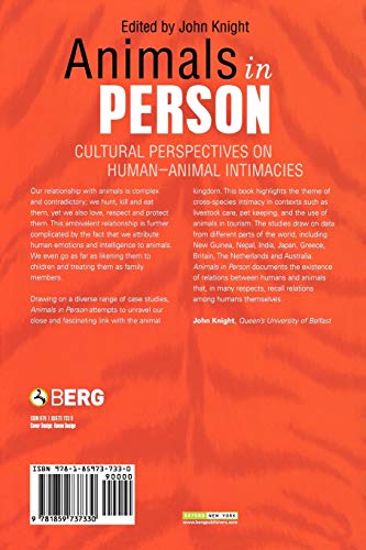 Animals In Person: Cultural Perspectives On Humananimal Intimacies,Used