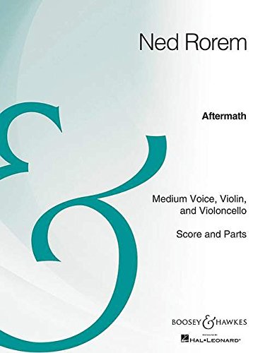 Aftermath: Medium Voice, Violin, And Violoncello: Score And Parts: Archive Edition,Used