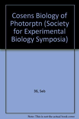 Cosens Biology of Photorptn (Society for Experimental Biology Symposia),Used