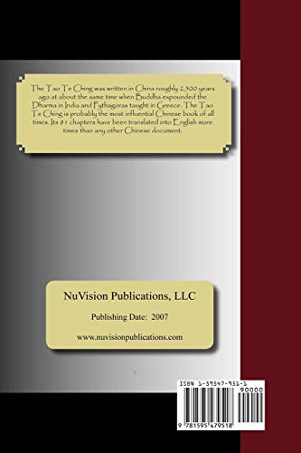 Tao Te Ching (English and Mandarin Chinese Edition),Used
