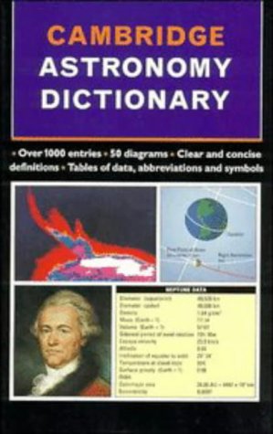 Cambridge Astronomy Dictionary,Used