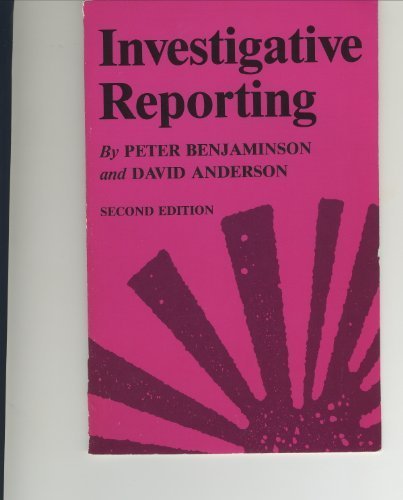 Investigative Reporting,Used