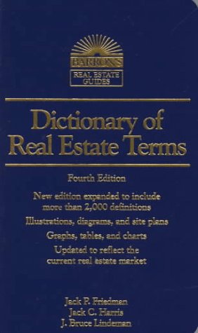 Dictionary of Real Estate Terms (4th ed) (Barron's Real Estate Guides),Used