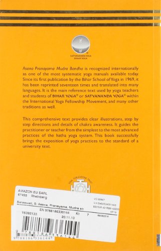 Asana Pranayama Mudra Bandha/2008 Fourth Revised Edition,Used