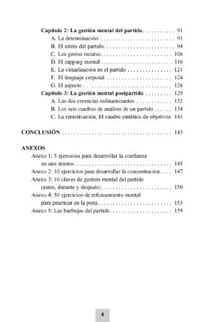 TENIS. ENTRENAMIENTO DE LA FUERZA MENTAL (Spanish Edition),Used