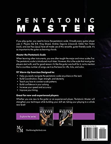 Pentatonic Master: 97 Warmups to Revolutionize Your Guitar Playing (Technique Master),Used