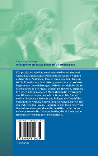 Management produktbegleitender Dienstleistungen: Konzepte und Praxisbeispiele fr Technik, Organisation und Personal in serviceor,Used