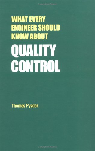 What Every Engineer Should Know About Quality Control,Used