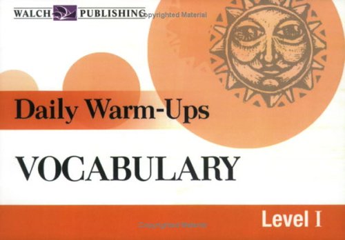 Daily Warm Ups: Vocabulary (Daily Warmups English/Language Arts Series Ser),New