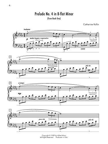 Preludes for Piano  Complete Collection: 20 Intermediate to Late Intermediate Pieces that Explore and Develop Lyrical Playing,Used