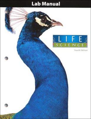 Life Science Student Activity Manual Grade 7 4th Edition,Used