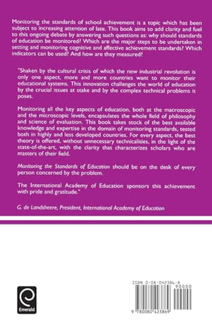 Monitoring the Standards of Education: Papers in Honor of John P. Keeves (0),Used