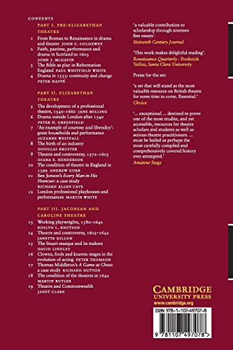 The Cambridge History of British Theatre (Volume 1),Used