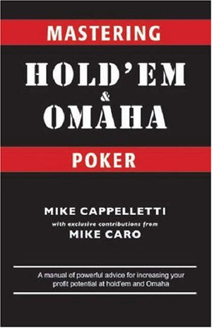 Mastering Hold'em and Omaha Poker,Used