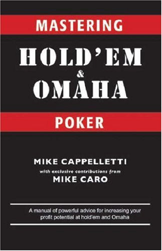 Mastering Hold'em and Omaha Poker,Used