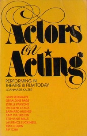 Actors on Acting,Used