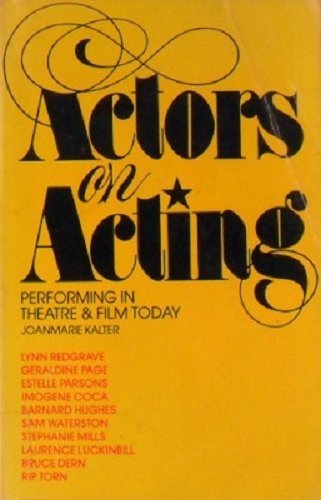 Actors on Acting,Used