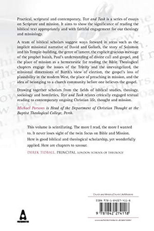 Text and Task: Scripture and Mission,Used