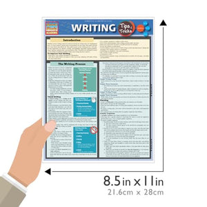 Writing Tips & Tricks QuickStudy Laminated Reference Guide (QuickStudy Academic),Used