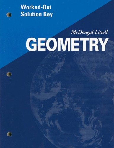 Geometry: WorkedOut Solution Key,New