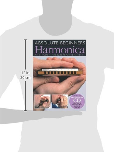 Absolute Beginners  Harmonica Sheet Music Songbook  Learn to Play Harmonica for Beginners  Book with Online Audio  StepbyStep,Used