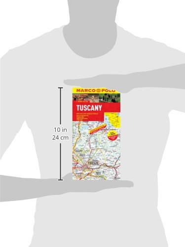 Tuscany Marco Polo Map (Marco Polo Maps),Used
