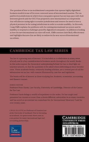 Taxing the Digital Economy: Theory, Policy and Practice (Cambridge Tax Law Series),Used