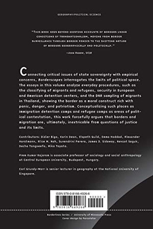 Borderscapes: Hidden Geographies And Politics At Territorys Edge (Volume 29) (Barrows Lectures)