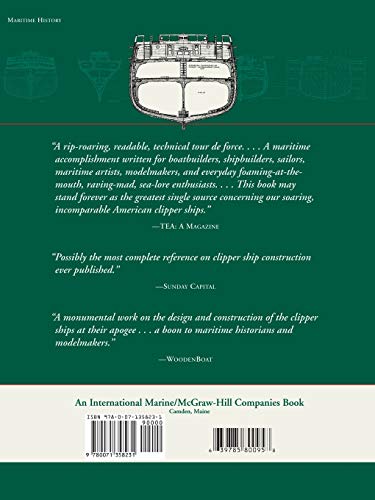The AmericanBuilt Clipper Ship, 18501856: Characteristics, Construction, and Details,Used