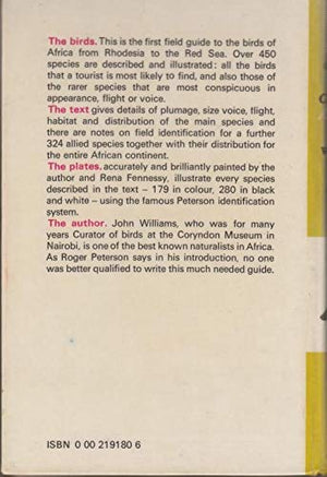 Field Guide to the Birds of East and Central Africa,Used
