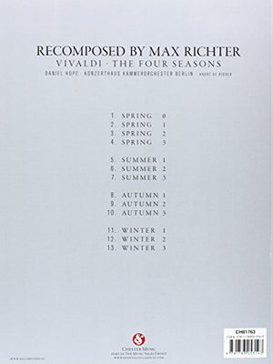 Recomposed by Max Richter  Vivaldi: The Four Seasons: Violin with Piano Accompaniment,Used