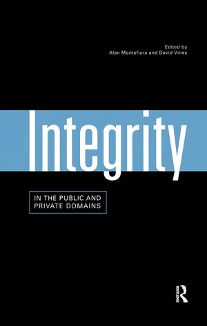 Integrity In The Public And Private Domains,Used