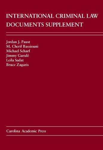 International Criminal Law Documents Supplement,Used