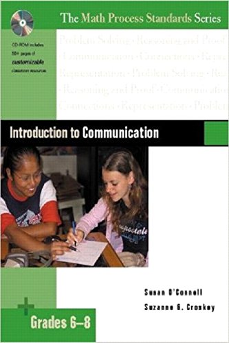 Introduction to Communication, Grades 68 (Math Process Standards Series, Grades 68),Used