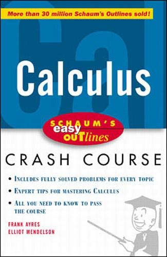 Schaum's Easy Outline: Calculus,Used