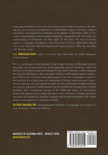 Languages and Nations: The Dravidian Proof in Colonial Madras,Used