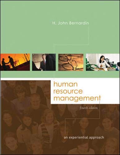 Human Resource Management: An Experiential Approach,New