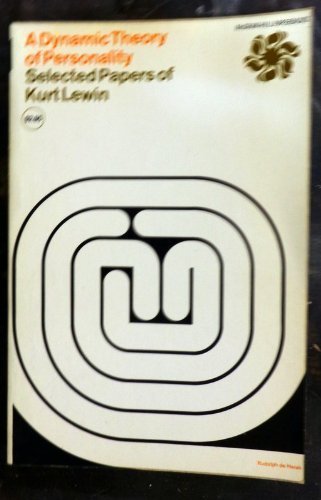 A Dynamic Theory of Personality: Selected Papers of Kurt Lewin,Used