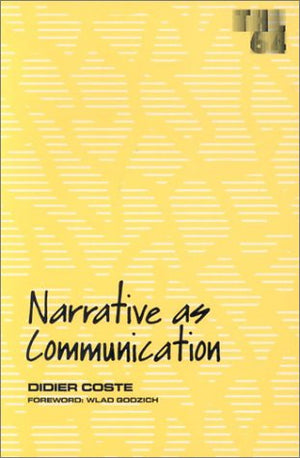 Narrative As Communication (Volume 64) (Theory and History of Literature),Used