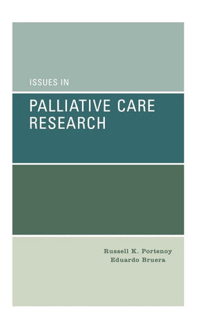 Issues in Palliative Care Research (Medicine),Used