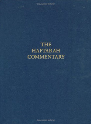 The Haftarah Commentary (English And Hebrew Edition)