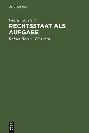 Rechtsstaat als Aufgabe: Ausgewhlte Schriften und Vortrge 1952 bis 1985 (German Edition),Used