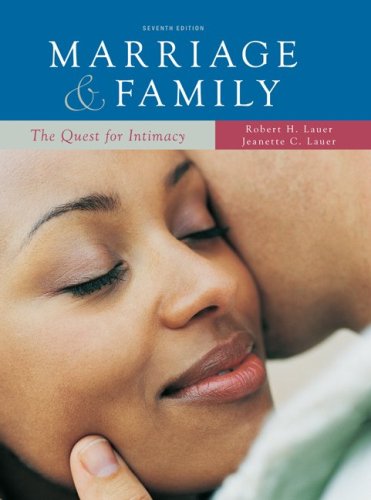 Marriage And Family: The Quest For Intimacy (7Th Edition),New