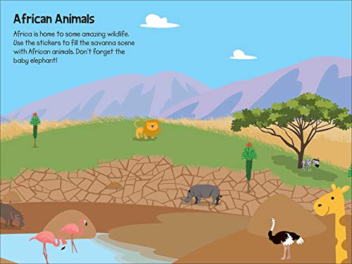 1,500 Sticker Fun Animals