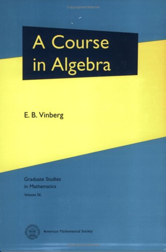 A Course In Algebra,Used