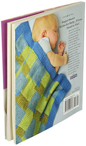 Sterling Publishing 60 Quick Baby Knits Book - Blankets, Booties, Sweaters in Cascade 220 Superwash, Model 27144627